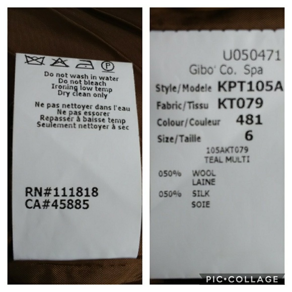 Michael Kors Silk & Wool Blend Skirt Sz 6 - Picture 6 of 7